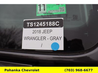 2018 Jeep Wrangler Sport S