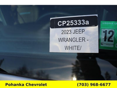 2023 Jeep Wrangler 4xe Rubicon