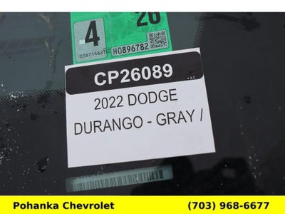 2022 Dodge Durango GT