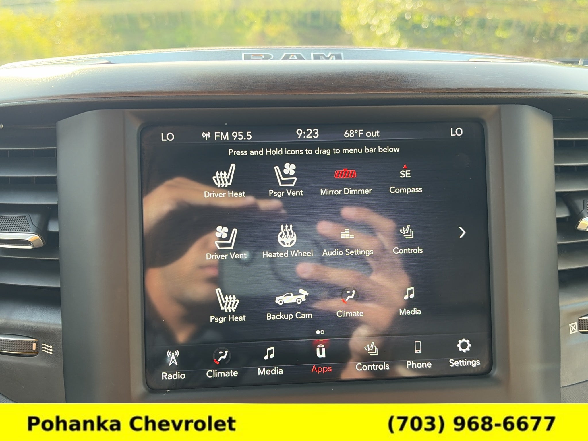 2021 RAM 1500 Laramie Crew Cab 4x4 6'4" Box