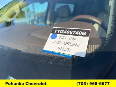 2021 RAM 1500 Laramie Crew Cab 4x4 6'4" Box