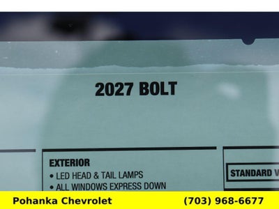 2027 Chevrolet Bolt LT
