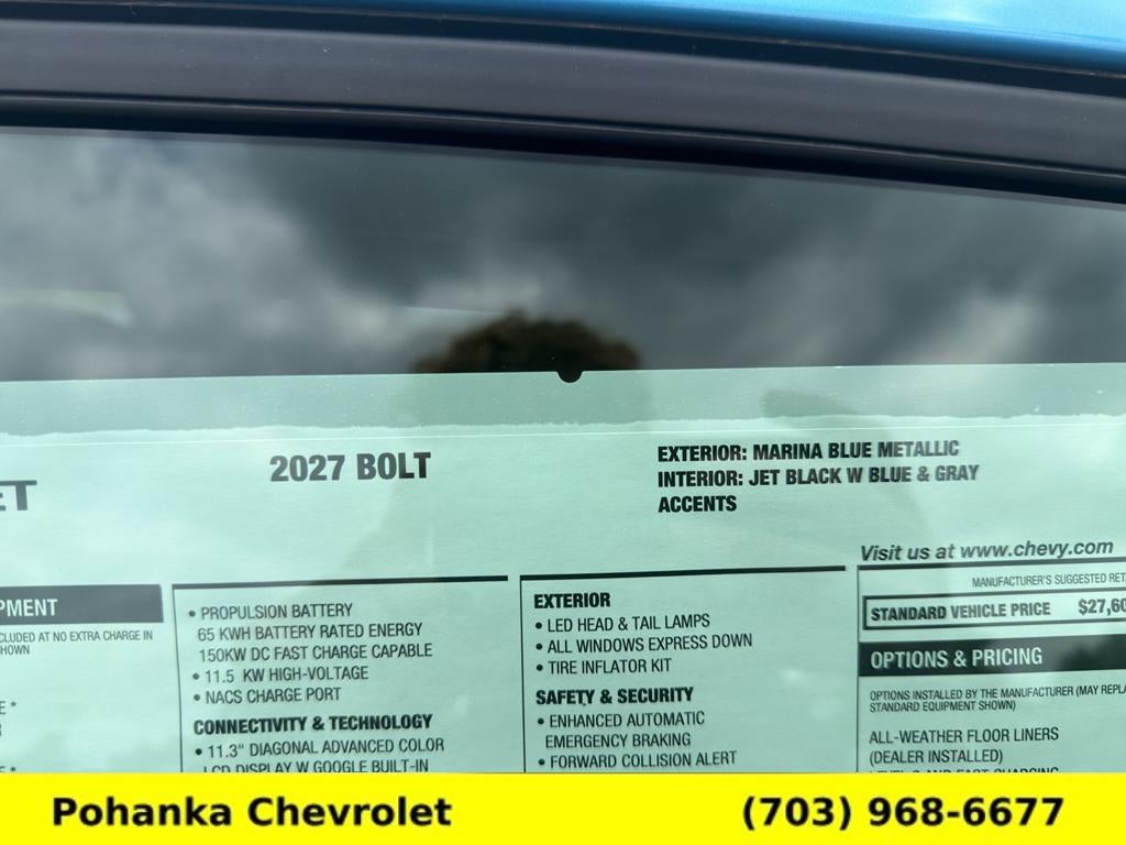 2027 Chevrolet Bolt LT