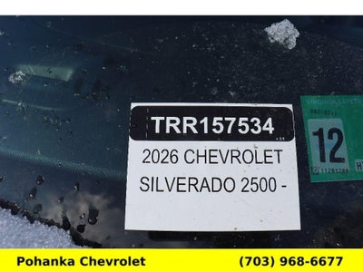 2026 Chevrolet Silverado 3500 HD WT