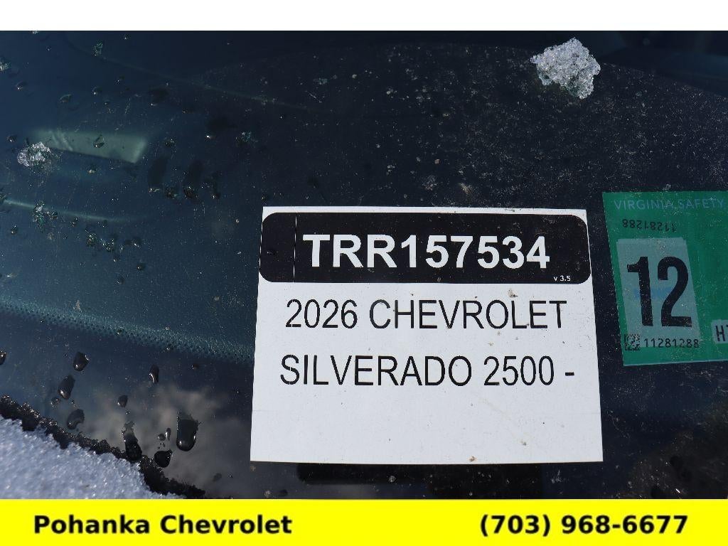 2026 Chevrolet Silverado 3500 HD WT