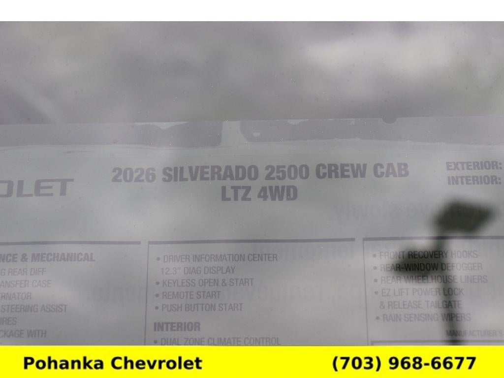 2026 Chevrolet Silverado 2500 HD LTZ