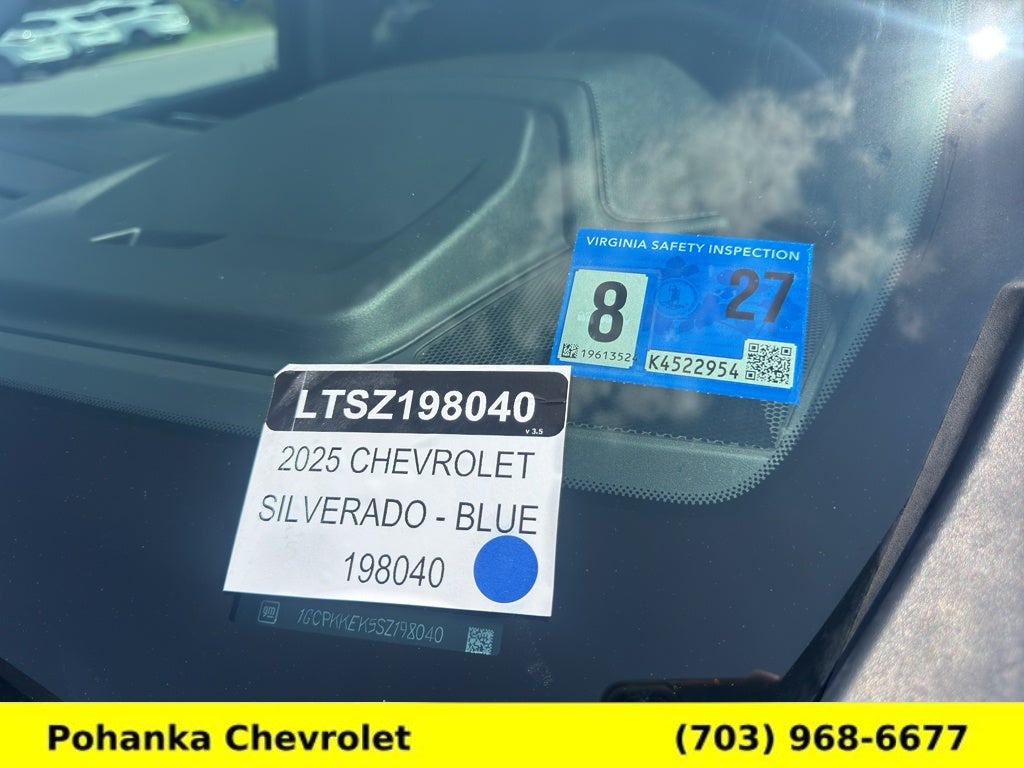 2025 Chevrolet Silverado 1500 LT (2FL)