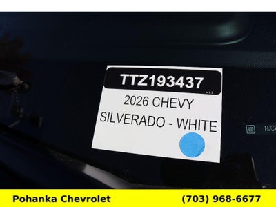 2026 Chevrolet Silverado 1500 LT (2FL)