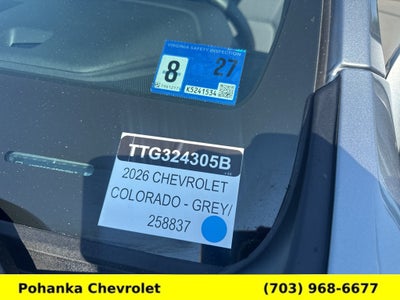 2026 Chevrolet Colorado Trail Boss