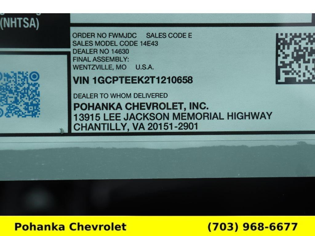 2026 Chevrolet Colorado Trail Boss