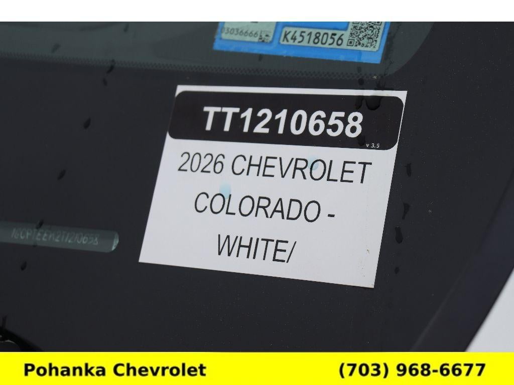 2026 Chevrolet Colorado Trail Boss