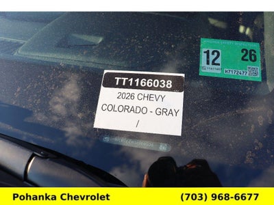 2026 Chevrolet Colorado Trail Boss