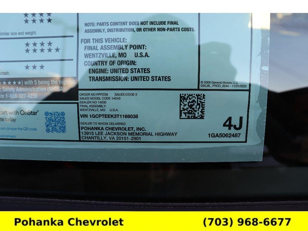 2026 Chevrolet Colorado Trail Boss