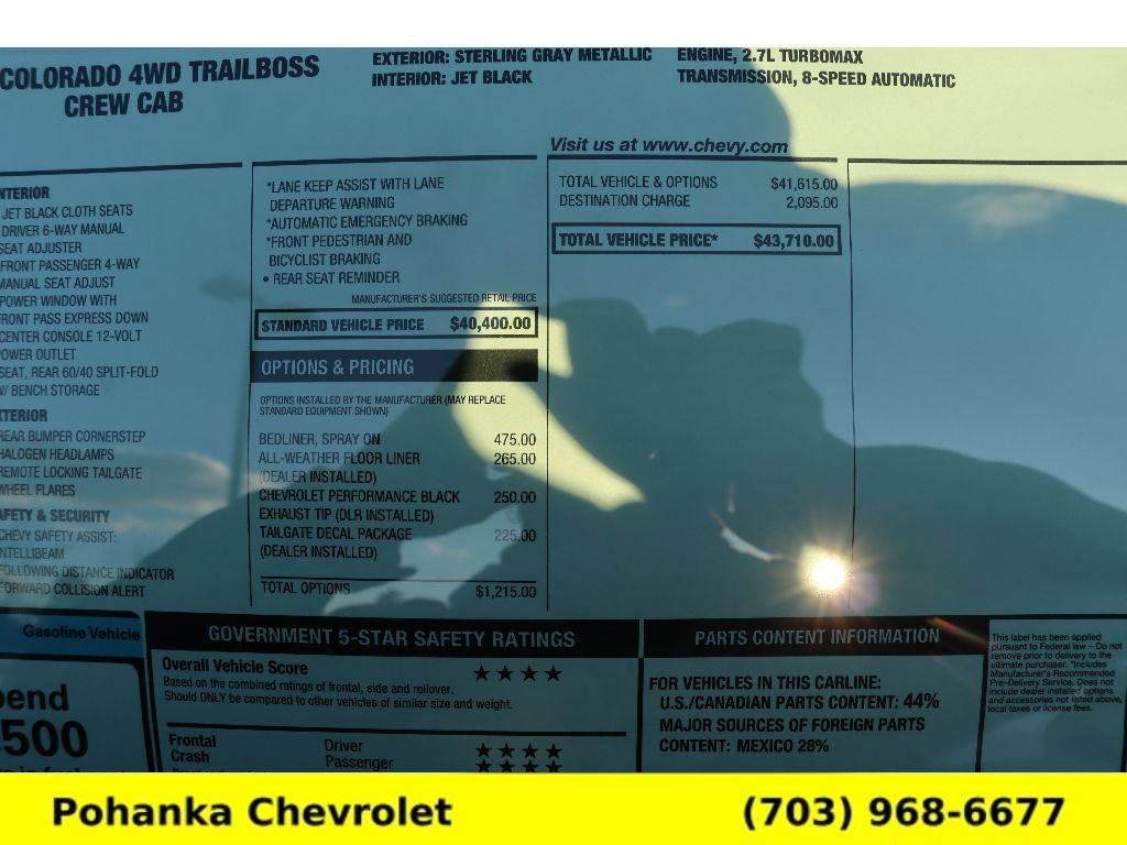 2026 Chevrolet Colorado Trail Boss