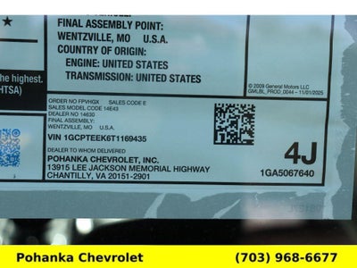 2026 Chevrolet Colorado Trail Boss