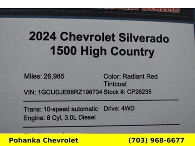 2024 Chevrolet Silverado 1500 High Country