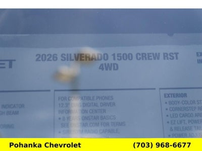 2026 Chevrolet Silverado 1500 RST