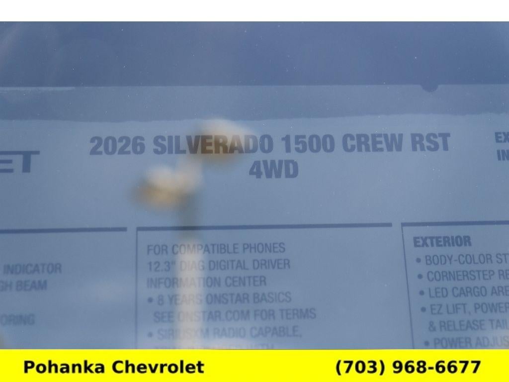 2026 Chevrolet Silverado 1500 RST
