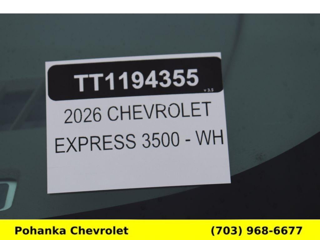 2026 Chevrolet Express Cargo WT