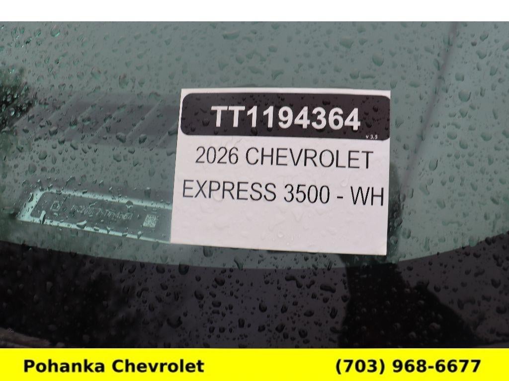 2026 Chevrolet Express Cargo WT