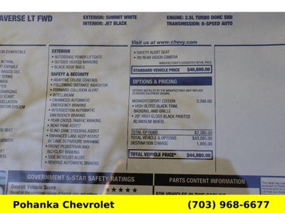 2026 Chevrolet Traverse LT