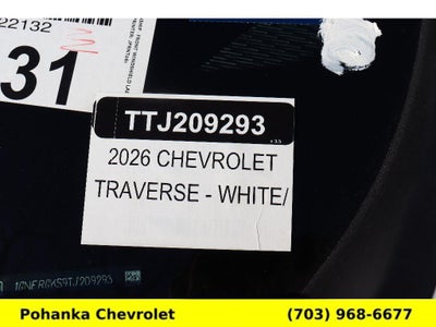 2026 Chevrolet Traverse LT