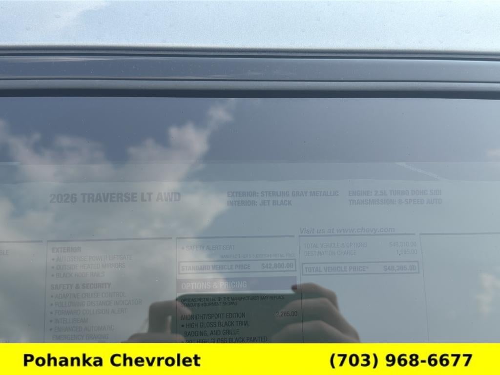 2026 Chevrolet Traverse LT