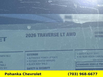 2026 Chevrolet Traverse LT