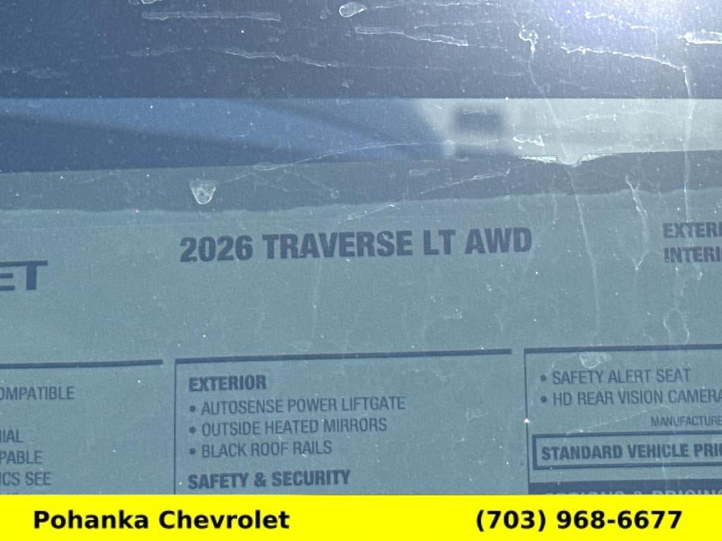 2026 Chevrolet Traverse LT