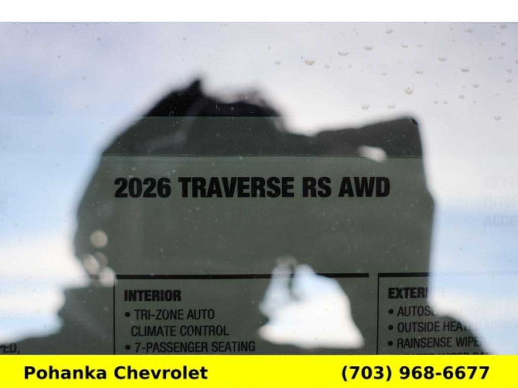 2026 Chevrolet Traverse RS