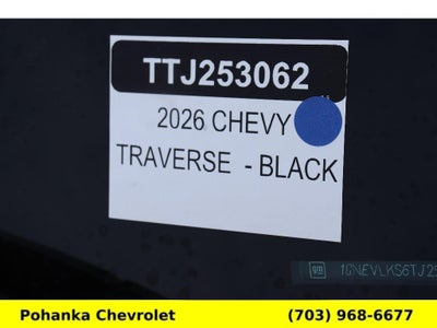 2026 Chevrolet Traverse RS