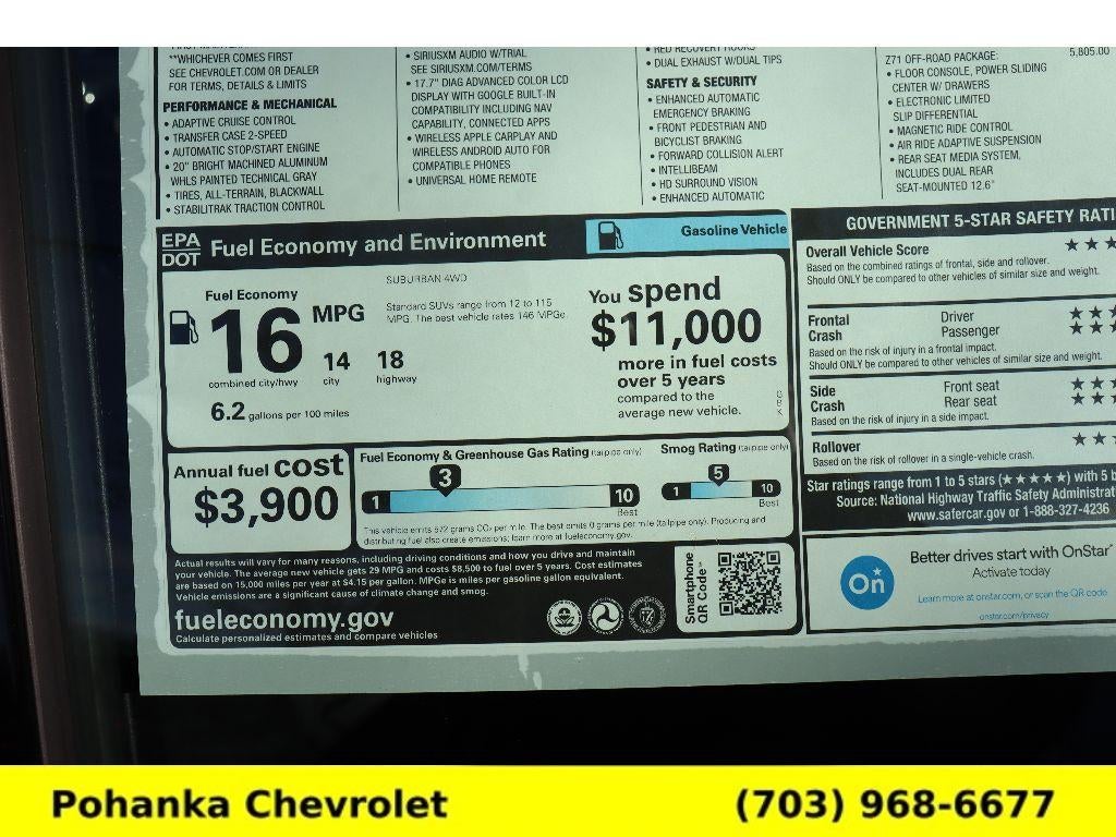 2026 Chevrolet Suburban Z71