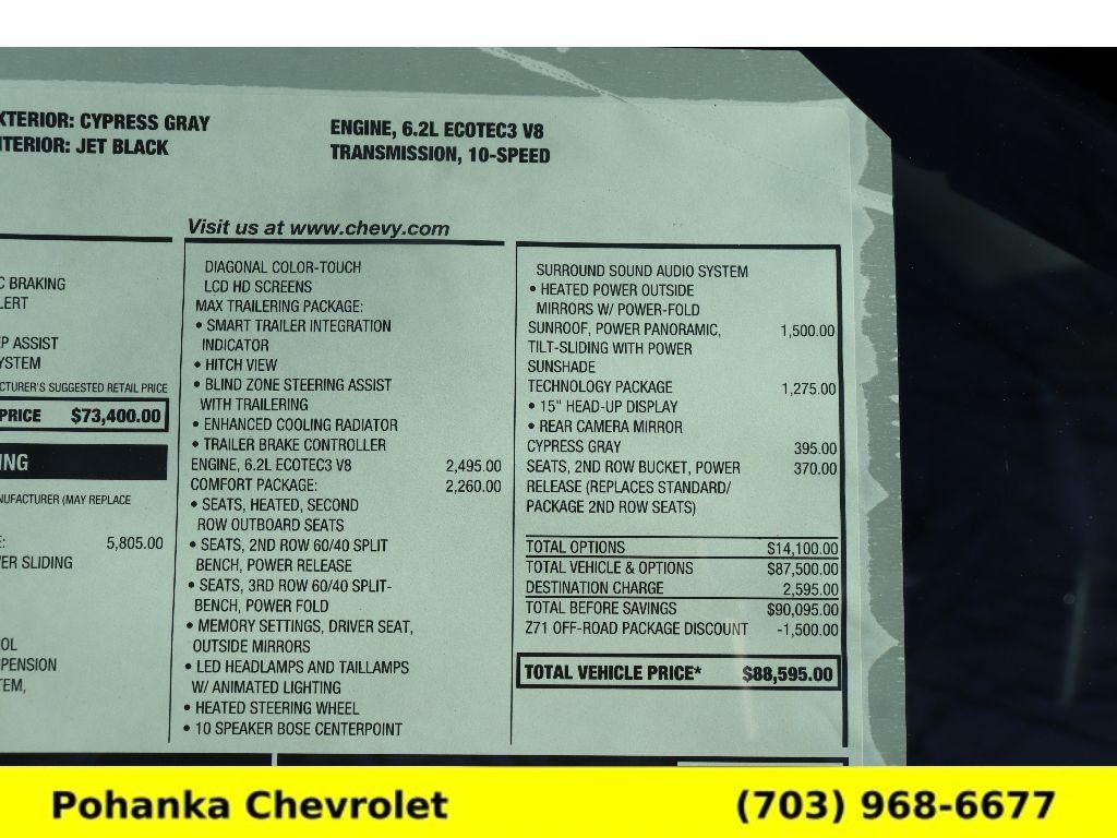 2026 Chevrolet Suburban Z71