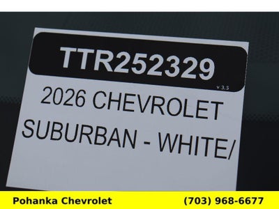 2026 Chevrolet Suburban RST