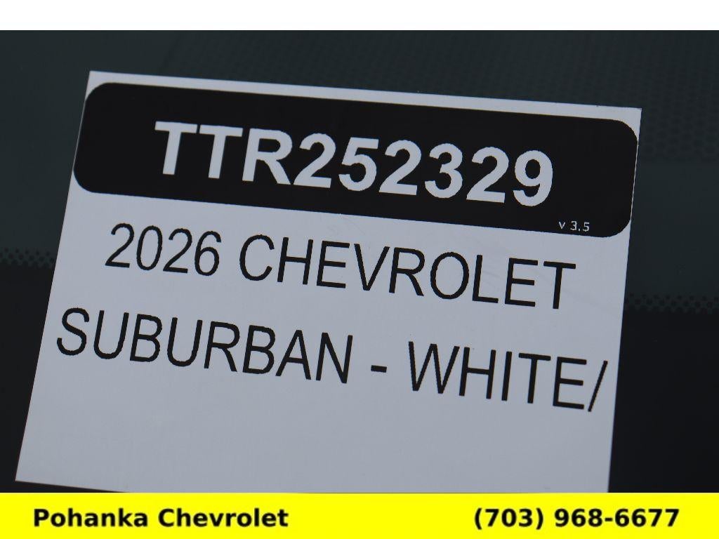 2026 Chevrolet Suburban RST