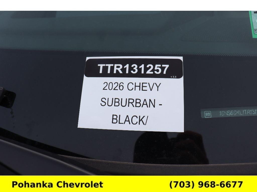 2026 Chevrolet Suburban High Country