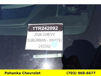 2026 Chevrolet Suburban High Country