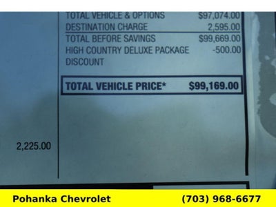 2026 Chevrolet Suburban High Country