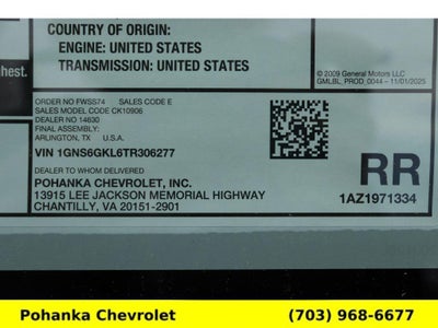 2026 Chevrolet Suburban High Country