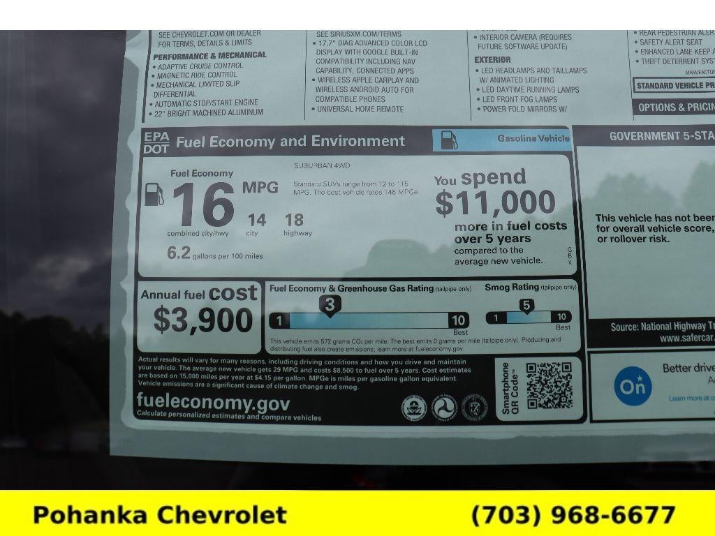 2026 Chevrolet Suburban High Country