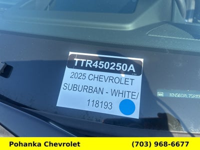 2025 Chevrolet Suburban High Country