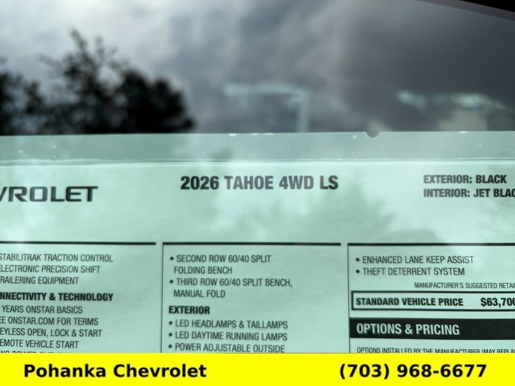 2026 Chevrolet Tahoe LS