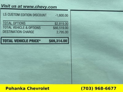 2026 Chevrolet Tahoe LS