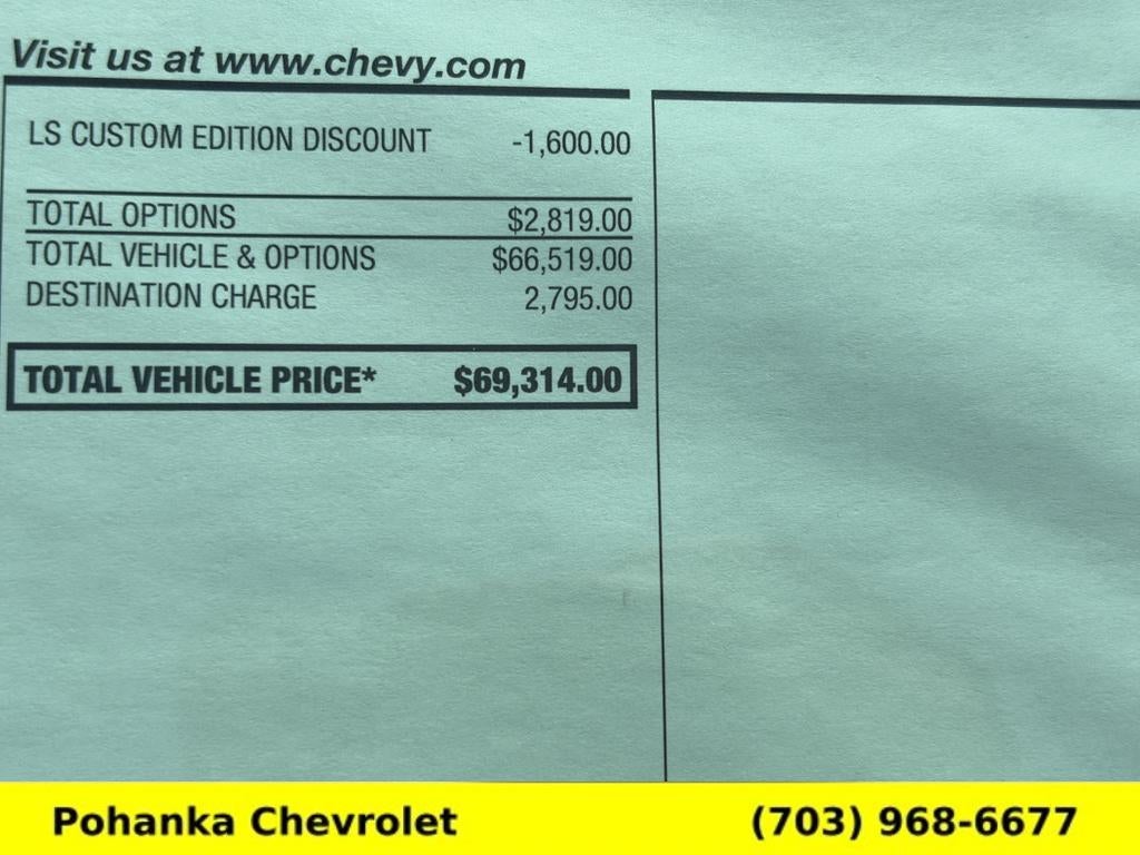 2026 Chevrolet Tahoe LS