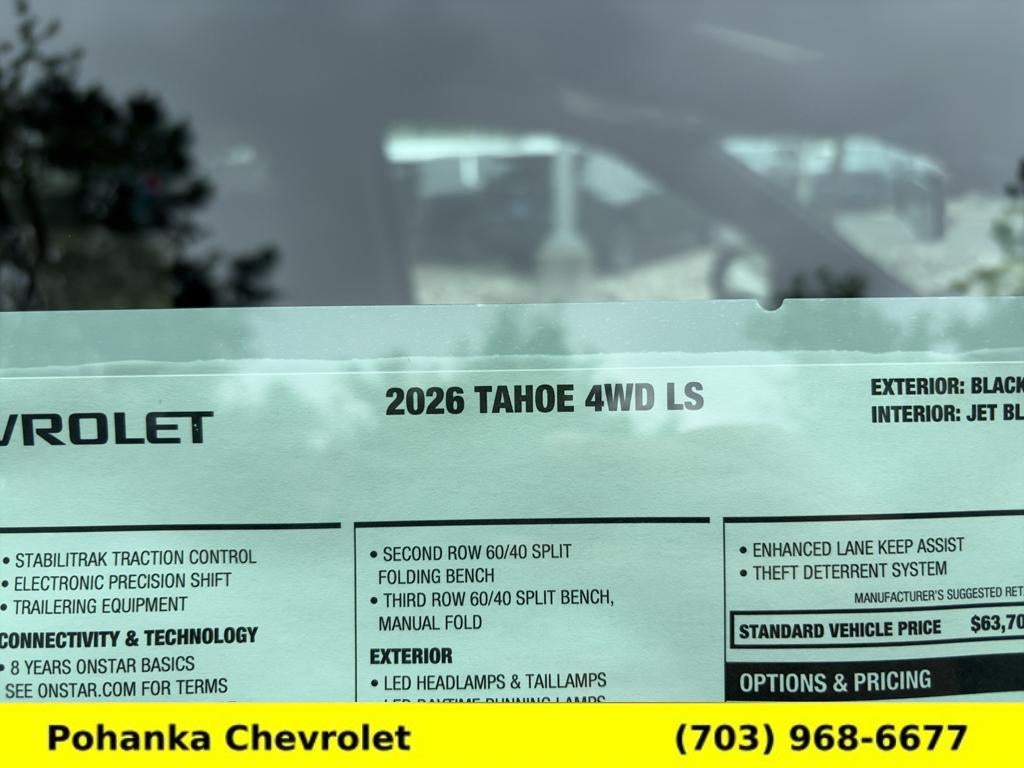 2026 Chevrolet Tahoe LS
