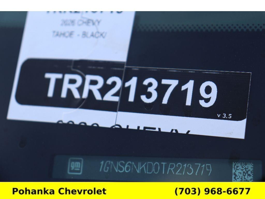 2026 Chevrolet Tahoe LT