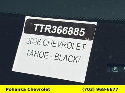 2026 Chevrolet Tahoe LT