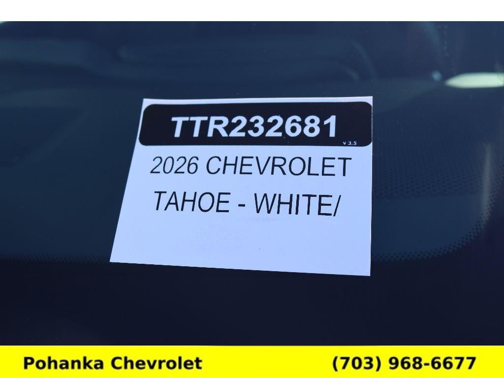 2026 Chevrolet Tahoe LT