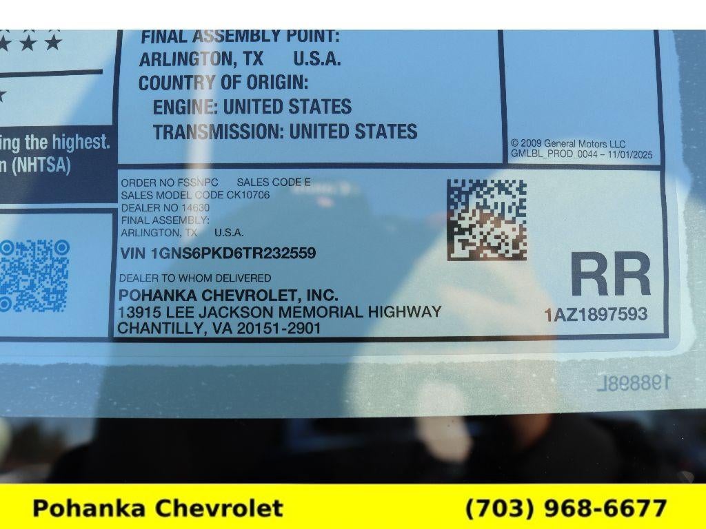 2026 Chevrolet Tahoe Z71