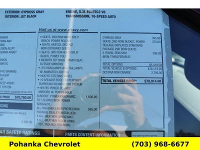 2026 Chevrolet Tahoe Z71